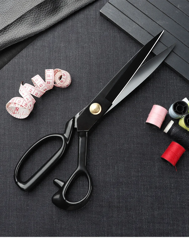 Description Picture 4 of itemProfessional Tailor Scissors Cutting Scissors Vintage Stainless Steel Fabric Leather Cutter Craft Scissors For Sewing Accessory