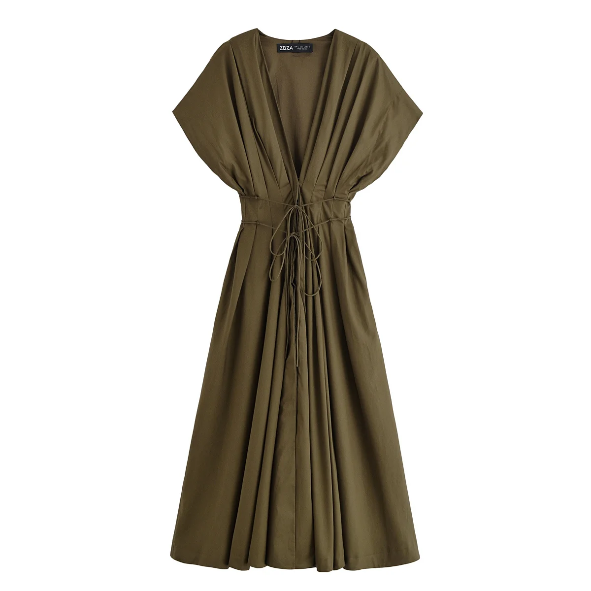 HH الصيف امرأة الدانتيل مطوي واحدة الصدر تصميم ميد...