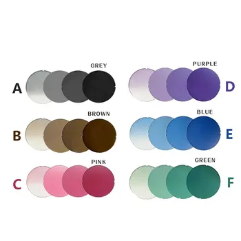 Lente Fotocromatica Personalizzata + Combinazione di Lenti Colorate, Lente Monofocale su Prescrizione