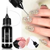 BORN PRETTY 10g Gel Nail Glue for Rhinestones for Nails Super Adhesive NO Wipe Nail Gem Glue 3D Crystals Beads Diamonds Sticker 1