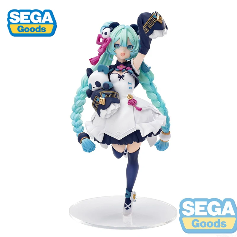 

Original SEGA Luminasta piapro Vocaloid Hatsune Miku National Style Fashion PVC Anime Figure Action Figures Model Toy