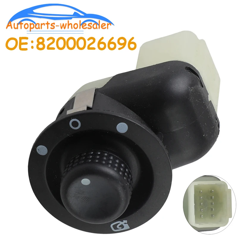 Car Auto accessorie Side Mirror Control Switch Adjustment Knob Button