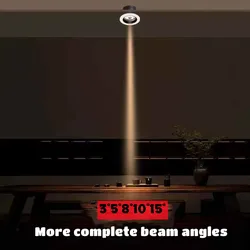 Ultra - Compact Embedded LED Spotlight for Ambient and Accent Lighting (10 Degrees)