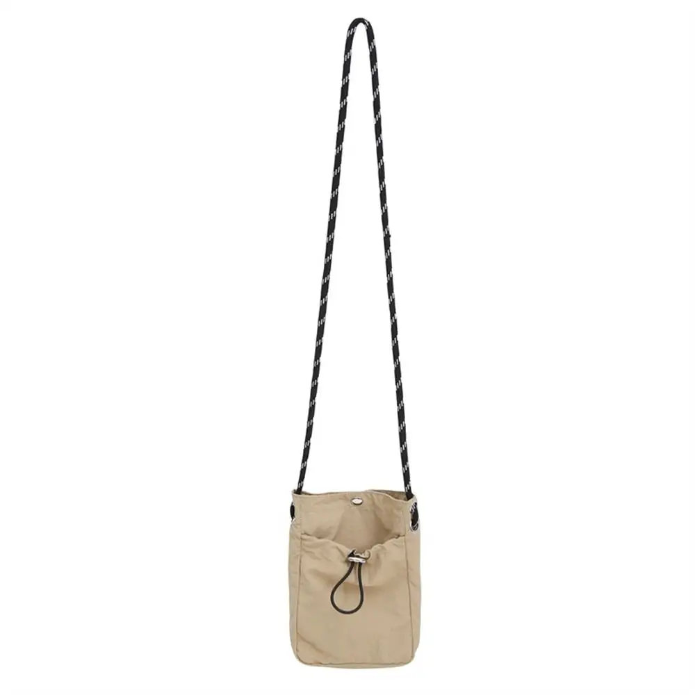 Modische Canvas-Schulter-Crossbody-Taschen, einfarbig, minimalistischer Stil, Handytasche, leichte Messenger-Tasche für den Außenbereich – Detail 7