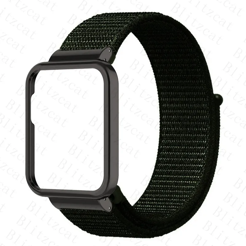 High-Quality Nylon Bracelets with Metal Protective Bumper and Correa Band