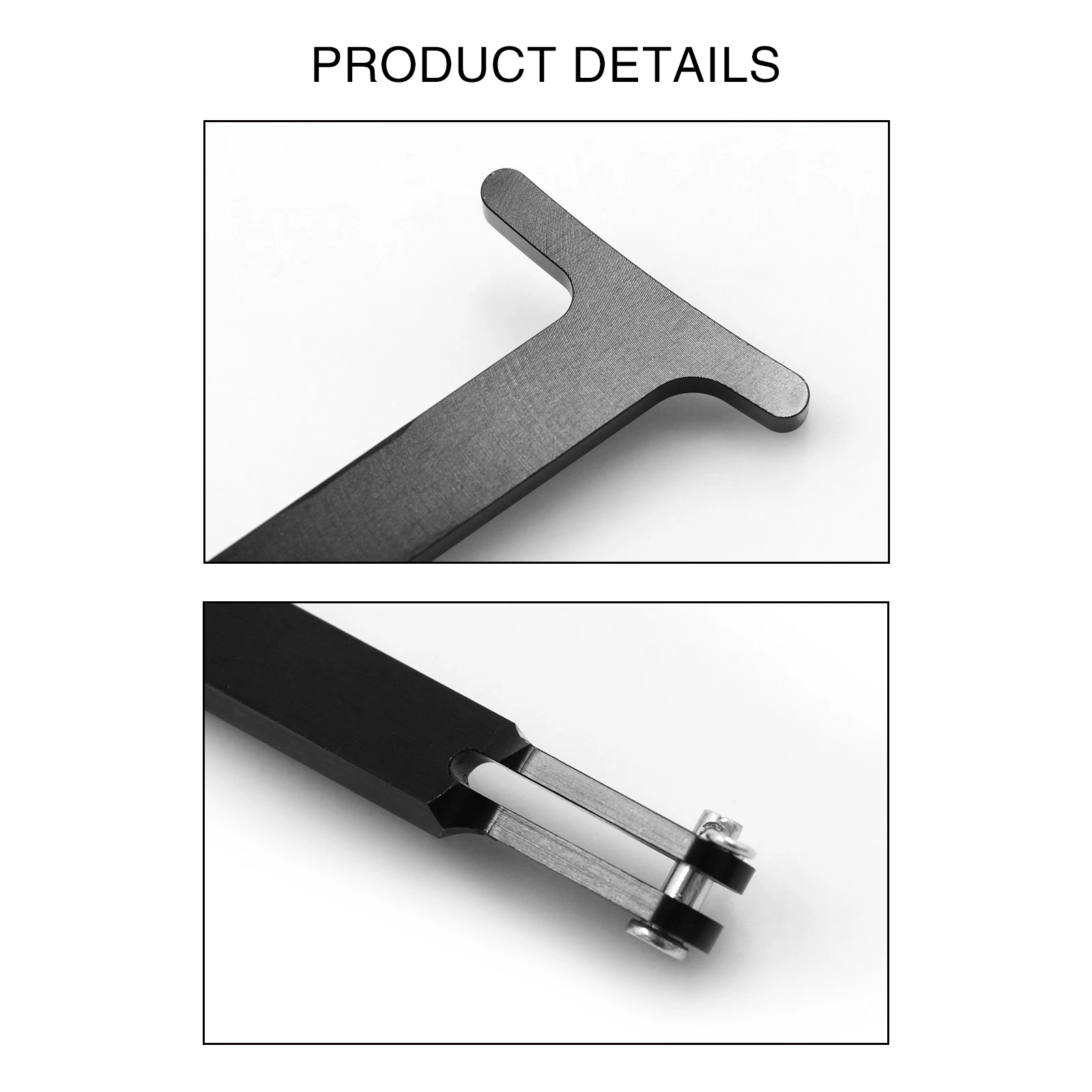 Billet Aluminium Hood Latch Release Pull Handle Set für VW GTI Golf Jetta R32 MK4 – Detail 3