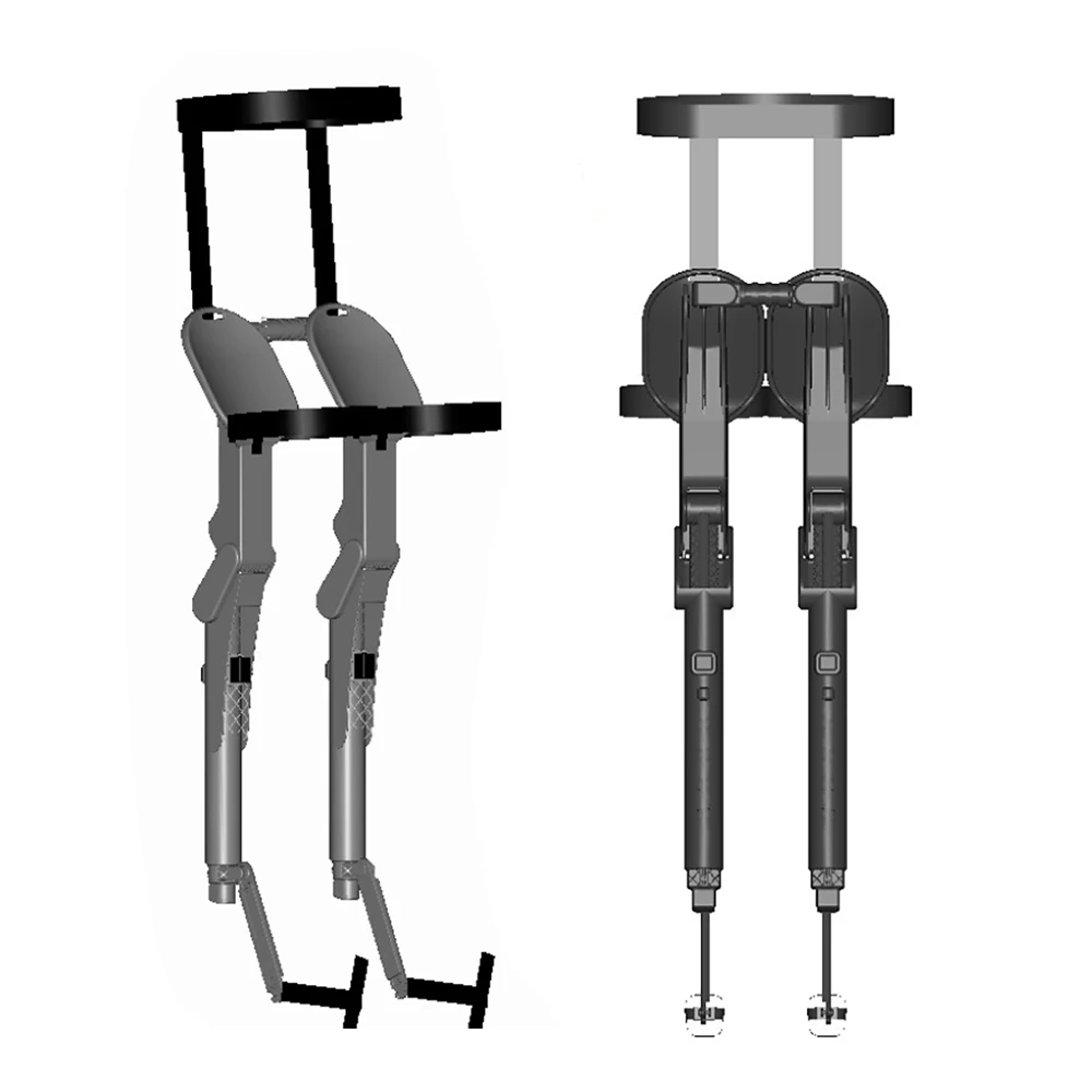 Wear a seat, portable stool, foldable portable walking chair, suitable for the elderly, correct sitting posture, outdoor sports