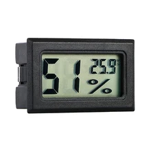 

Mini Indoor Thermometer Hygrometer LCD Digital Convenient Sensor Humidity Meter Thermometer Hygrometer Gauge