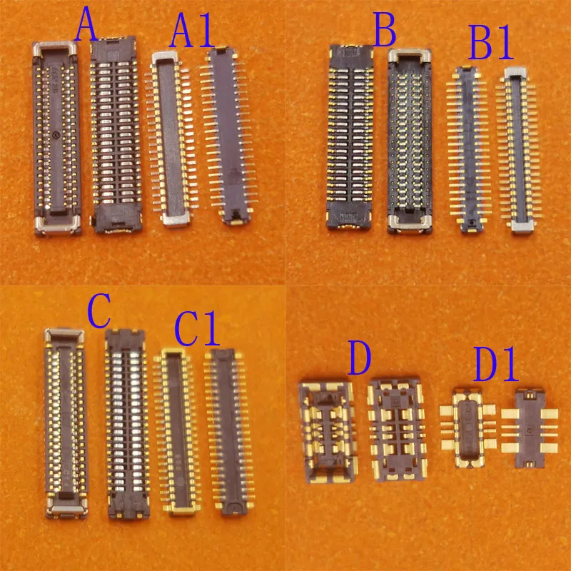 

2-10Pcs Usb Charging Lcd Display Screen FPC Connector Plug For Xiaomi Poco F4 F3 GT Redmi Hongmi K40 Gaming Edition 40 50 60 Pin