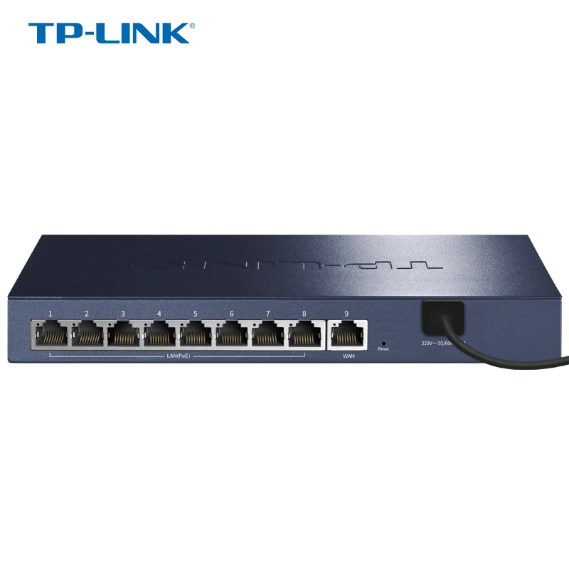 

TP-LINK 8port-100M TL-R479P-AC Enterprise VPN Router 8-port PoE Power Supply/AP Management