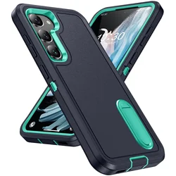 Rugged Dual Layer Anti - Slip Phone Case with Shockproof Protection - SAM A15 5G (NBLUE)