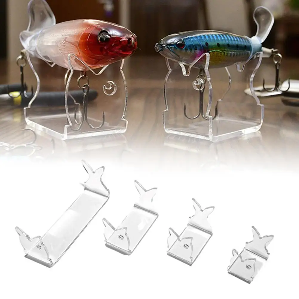 Fishing Lure Showing Stand Store Plastic Transparent Lure Holder Multiple  Stand Sizes Tackle Fishing Fishing Storage Shelf S5O6 - AliExpress