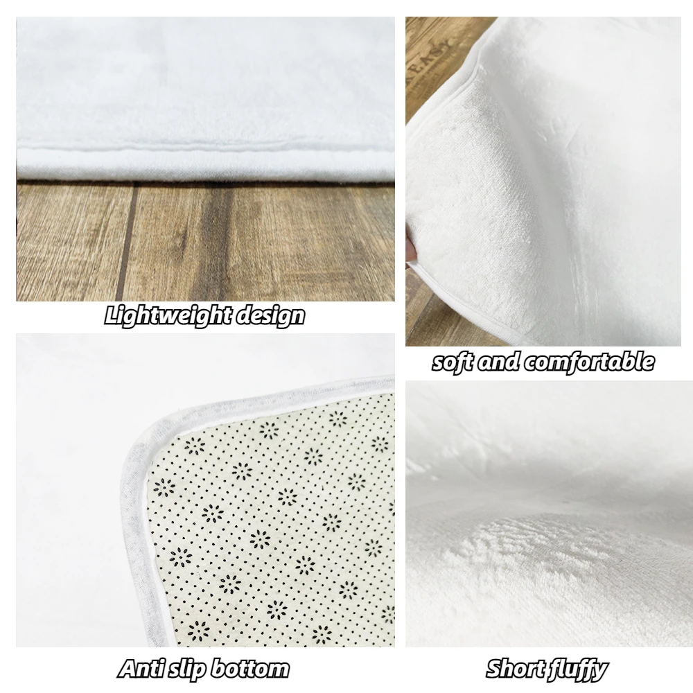 Modern Grey Carpet for Living Room Decoration Bedroom Rug for Home Lounge Rug Soft Fluffy Doormat Entrance Door Mat Non-slip 5