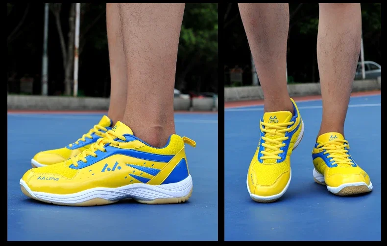 Description Picture 6 of itemMen Badminton Shoes Training Professional Brand High Quality Wear Resistant Couple Sneakers Breathable Unisex Volleyball Shoes