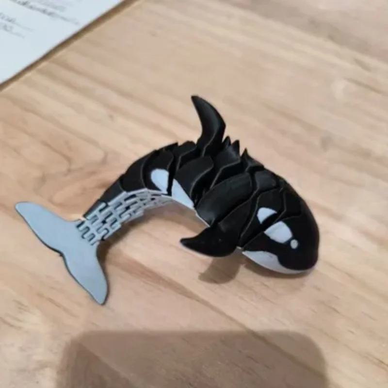 Orca Marina Snodabile 3D - Modello 8 Orca Marina Snodabile 3D - Modello - immagine 4