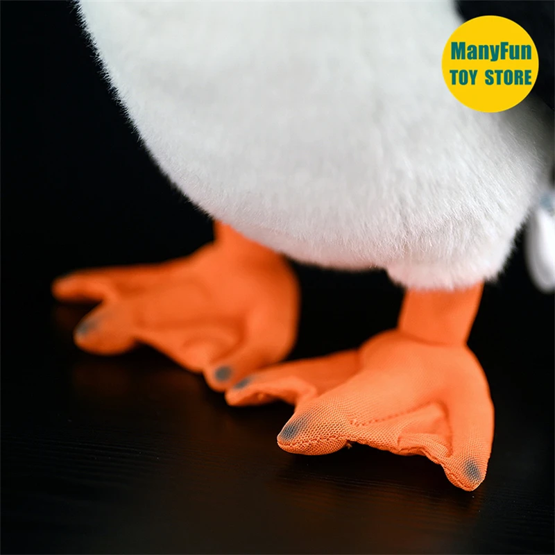 Puffin Plush Toy High Fidelity Loomery Plushie Auk Peluche Lifelike Stuffed Animals Simulation Doll Kawai Toy Gifts 4