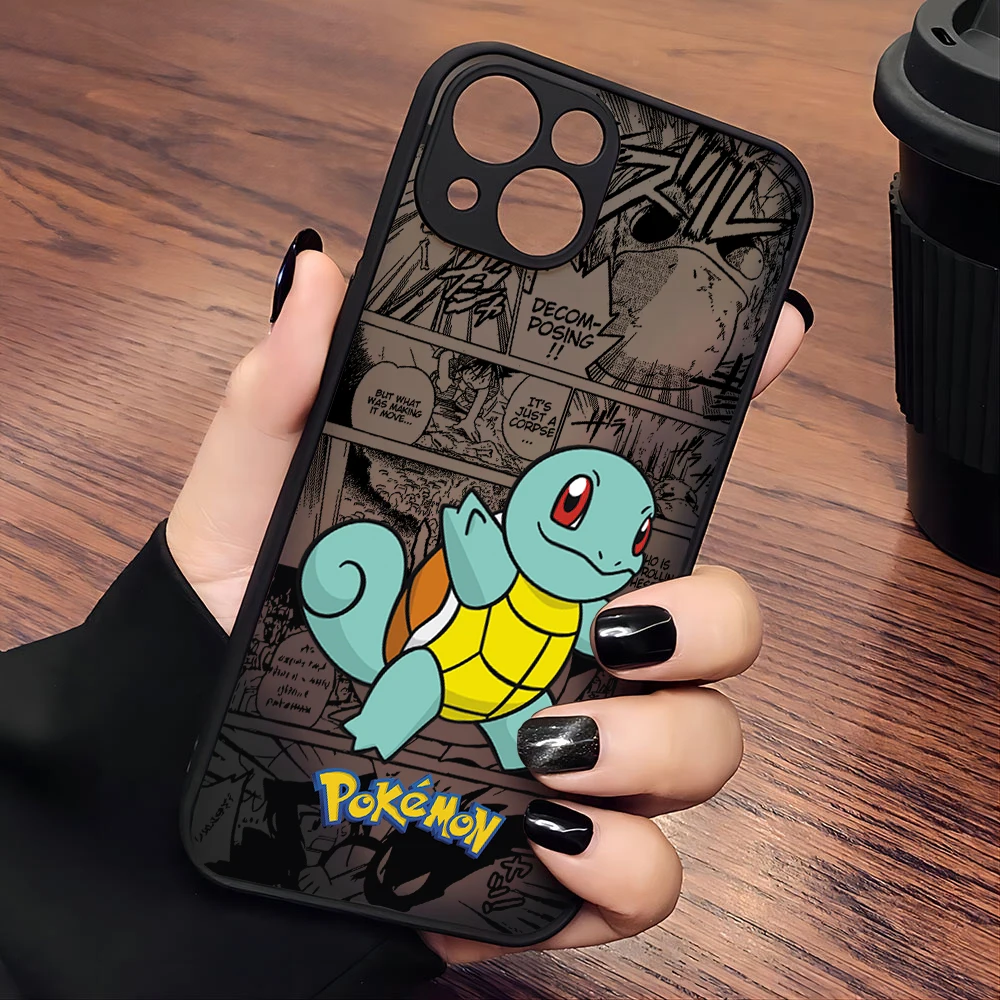 Adorable Cartoon Creature Matte Phone Case - Fun & Stylish Protection