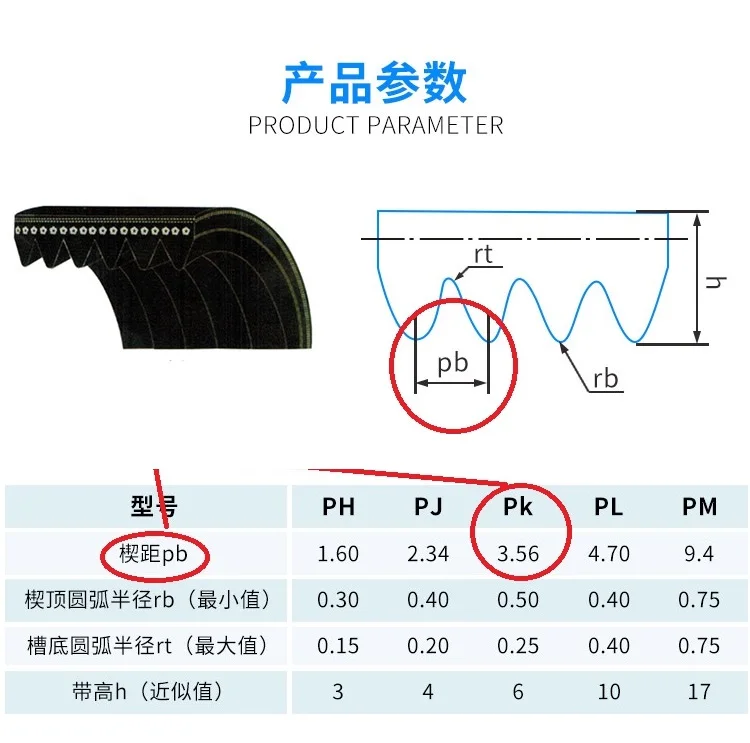 transportadora, Drive Belt, PJ600