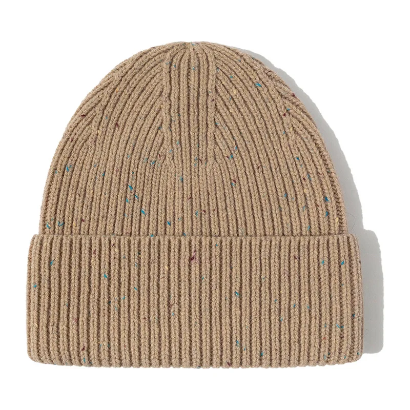 100% Merino Wool Winter Beanie Unisex Soft Knit Hat