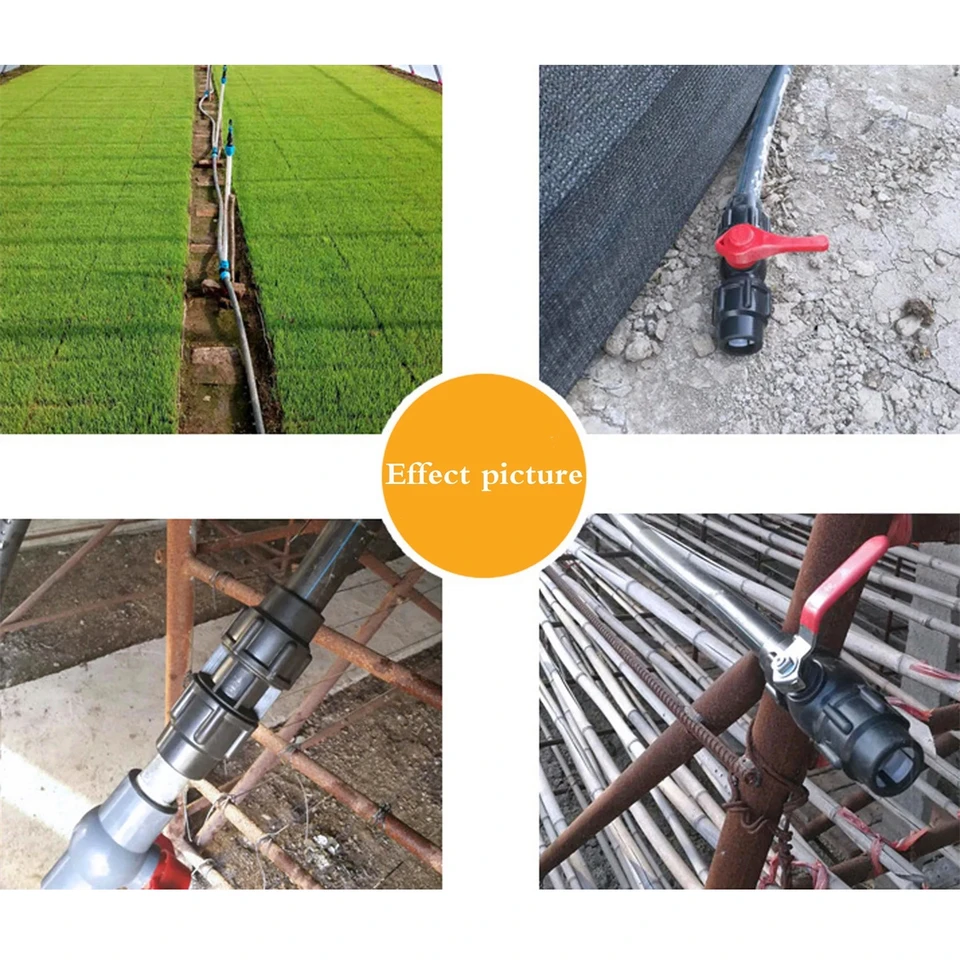 4 Connettori Riduttori Per Tubo Da Giardino In Plastica - Adattatori Da 25mm A 20mm A 16mm, Raccordo Dritto Per Impianti Di Irrigazione, Gomiti Per Tubi Acqua E Piante, Diametro 16-20-25mm