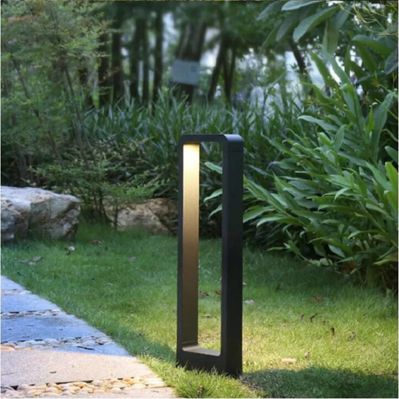 

High Power 15W COB LED Garden Light Lawn Lamp Pillar Light for Courtyard villa landscape lawn bollards lamp Outdoor Lighting