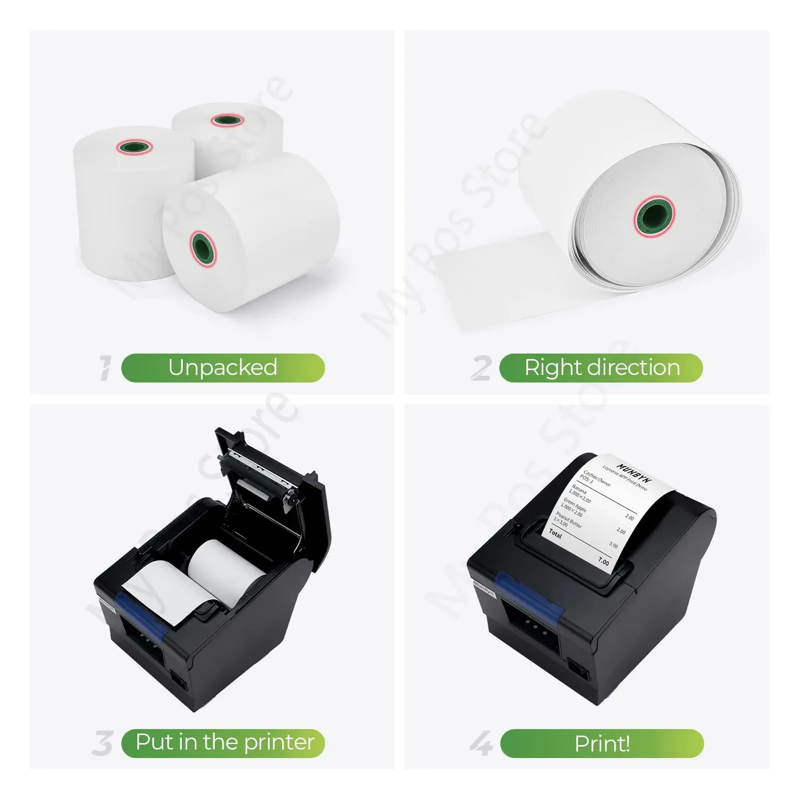 MUNBYN Label Barcode Printer 4 inch 4×6 Label USB Thermal Paper Printing  Shipping Express Lable Printer - AliExpress