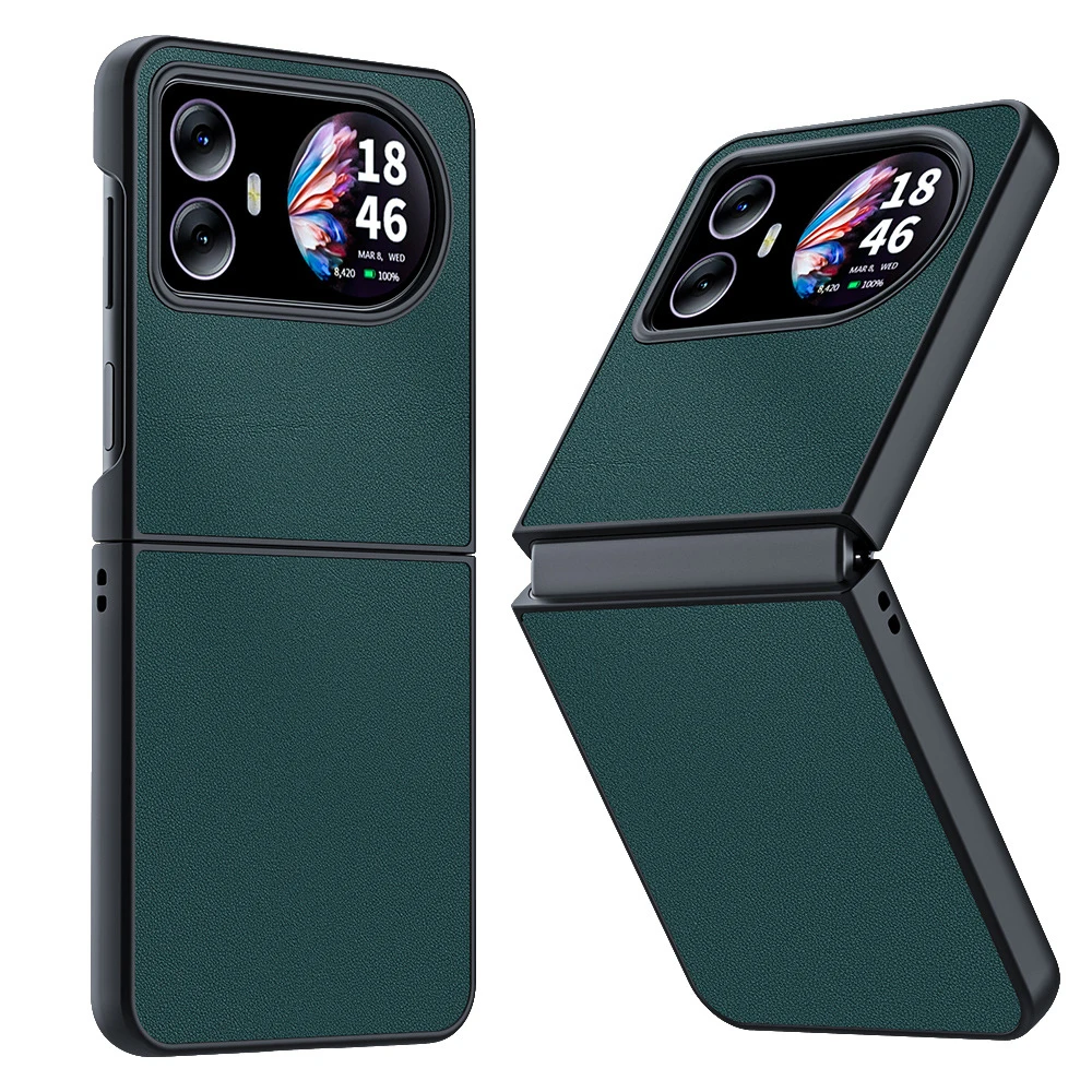 Luxurious Fiber PU-Leather Shockproof Phone Case Cover