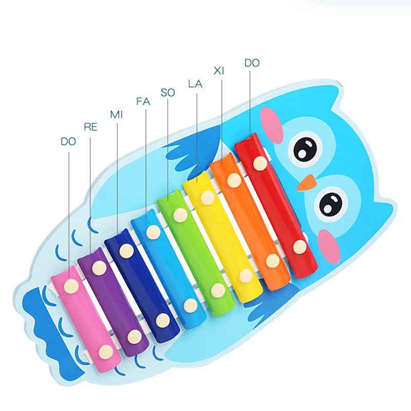 Early Education Toys Wooden Xylophone Instrument for Children Wisdom Development