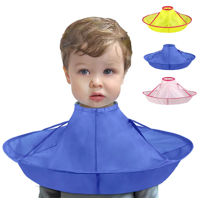Hair Cutting Cape Kids Gown Hairdresser Barber Apron Hairdressing Children Girls Boys Hair Cut Cloak