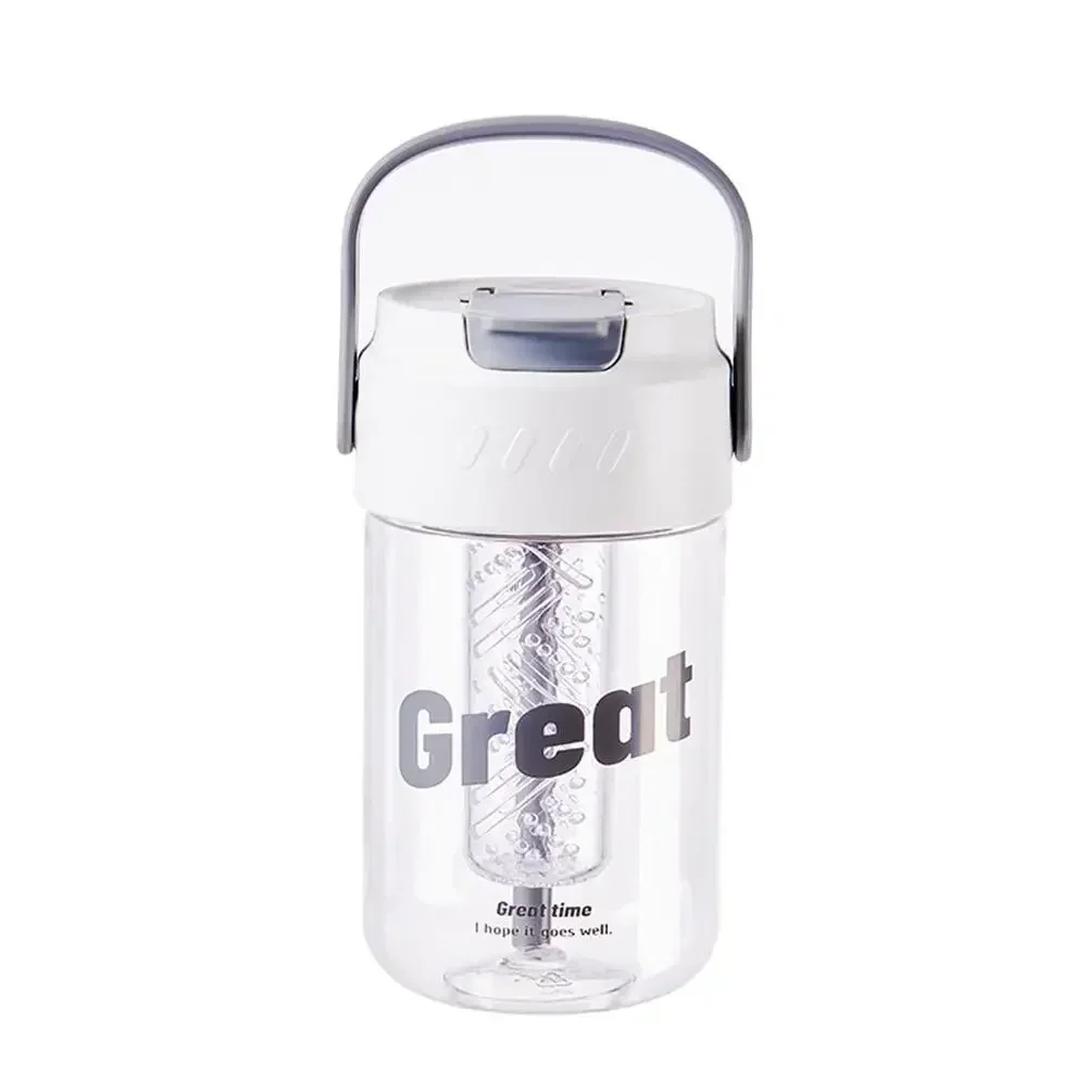 JiRo Creative Water Cup Portable Travel Water Bottle Sports 800ml 600ml Cup Cup Fat Big Universal Value High Fitness L6Y7