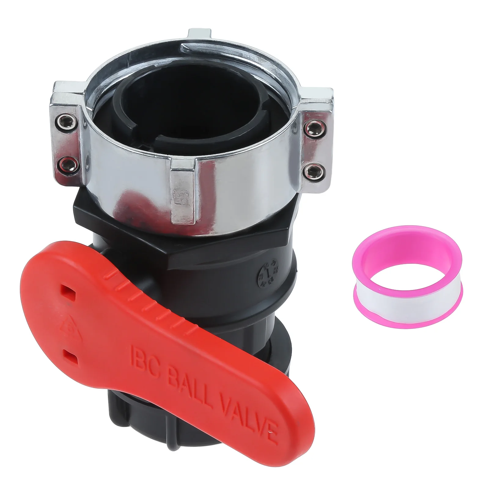 Filettatura S75x6 1 Adattatore Per Rubinetto Serbatoio IBC Durevole S60*6 Adattatore Serbatoio IBC S75x6