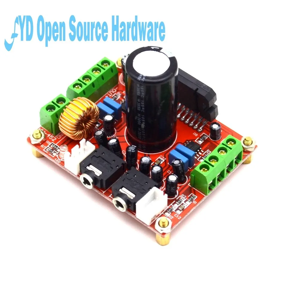 1pcs TDA7850 4X50W Car Audio Power Amplifier Board Module BA3121 Denoiser DC 12V