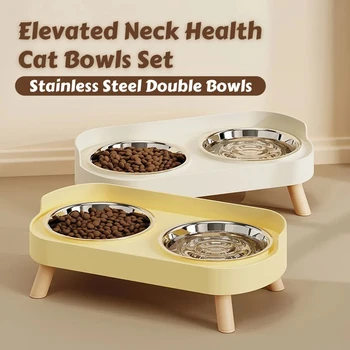Colorful Elevated Pet Feeder 1