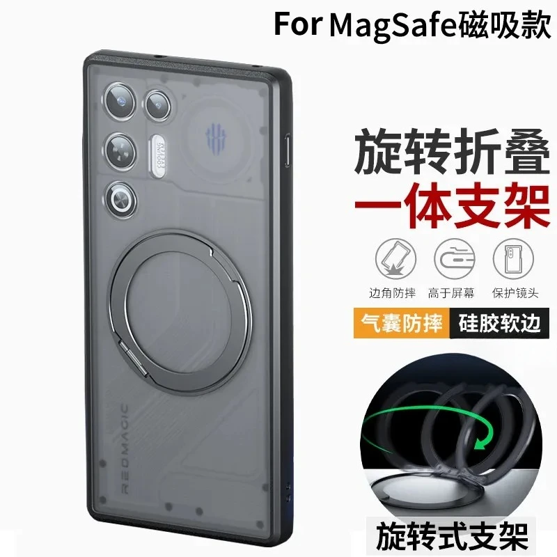Premium Ticking Rotating Stand with Shockproof Magnetic Case