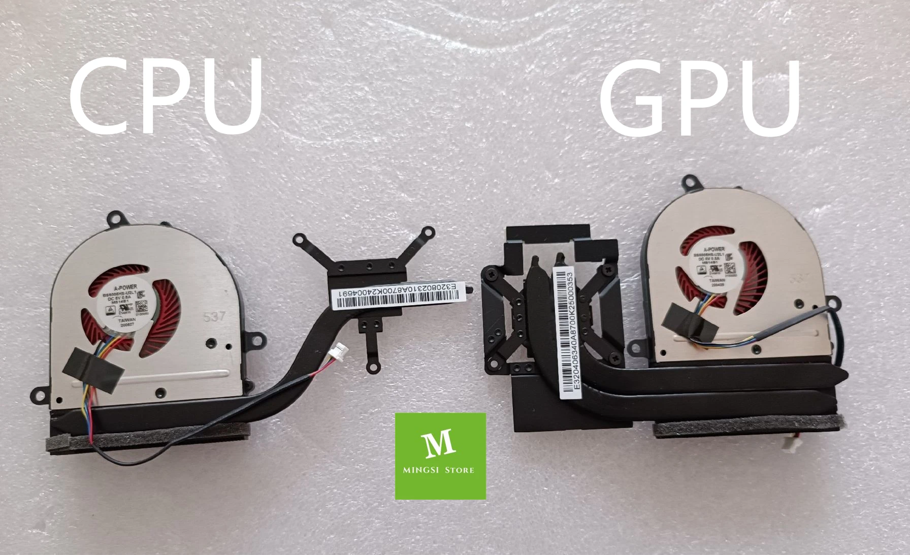 Dissipador do Ventilador para Cpu e Gpu Adequado para Msi Pe42 Ps42 Ms14b1 14b3