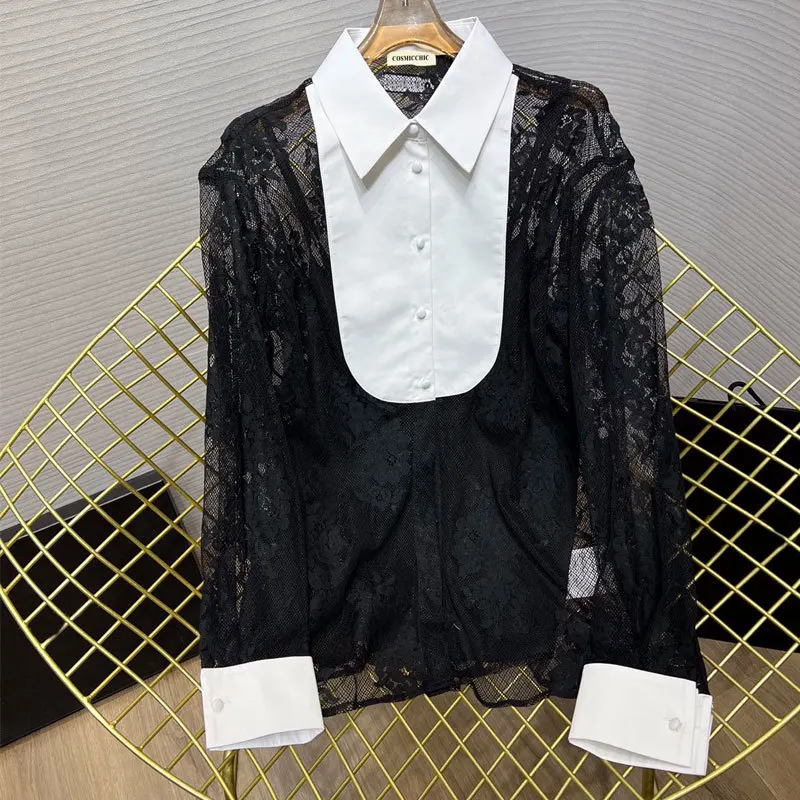 Couture Catwalk Blouse (Available in 3X)