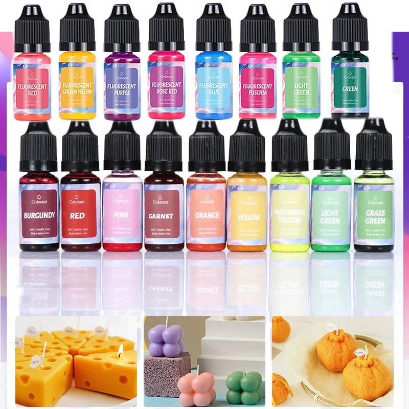 Dye for Candles Kit DIY Candle Making Supplies Coloring Pigment Set  Wax Dye Candles Manufacture Pigment  Aromatherapy Soy SB067
