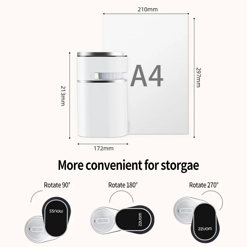 Máquina de café italiana portátil 110V/220V - Máquina de café expresso de dupla extração fria e quente - Mini máquina de café compacta para viagem 5