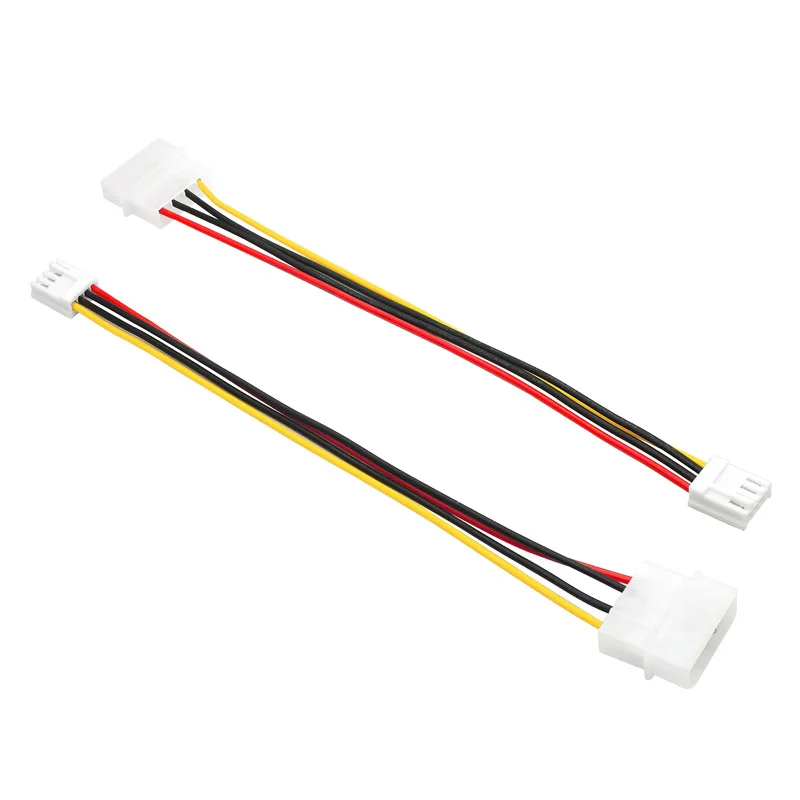 Molex naar 15p SATA haaks voedingskabel - Interne voedingskabel voor