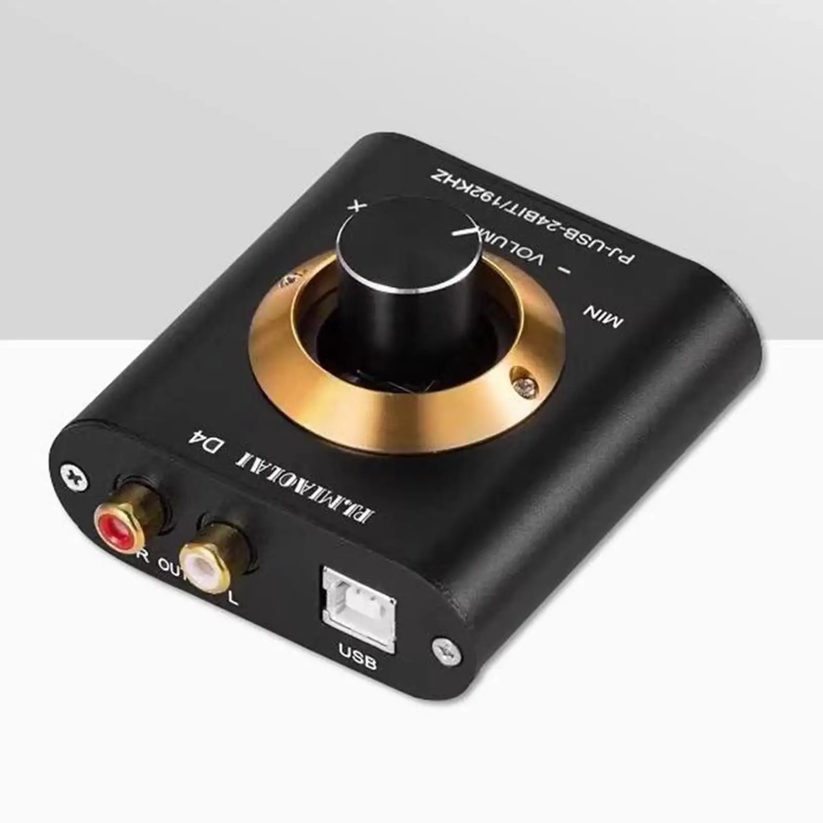 사운드 카드 알루미늄 합금 cm6642 노트북 PC USB-AUX 오디오 잭 스피커 헤드폰 휴대용 USB 입력 RCA 출력 오디오 변환기