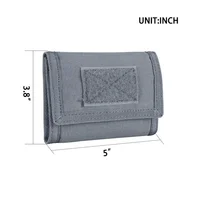 EXCELLENT ELITE SPANKER Tactical Wallet Trifold Wallets for Men ID Card Holder ID Credit Card Wallet Portable 2