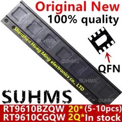 5 - 10 Piece Pack of 100% New Enhanced QFN - 8 Components (5pcs - RT9610CGQW)
