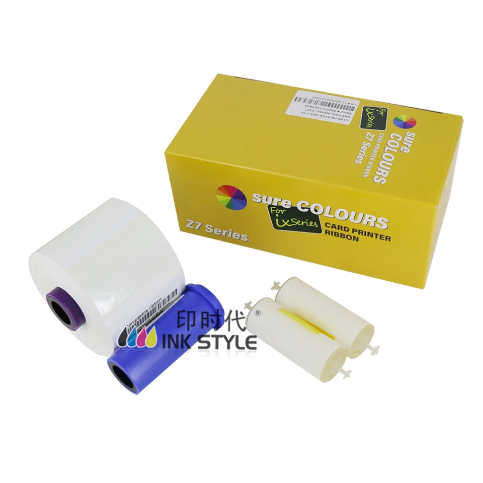 Compatible for Zebra ZXP7 series Printer White Ribbon 800077-719