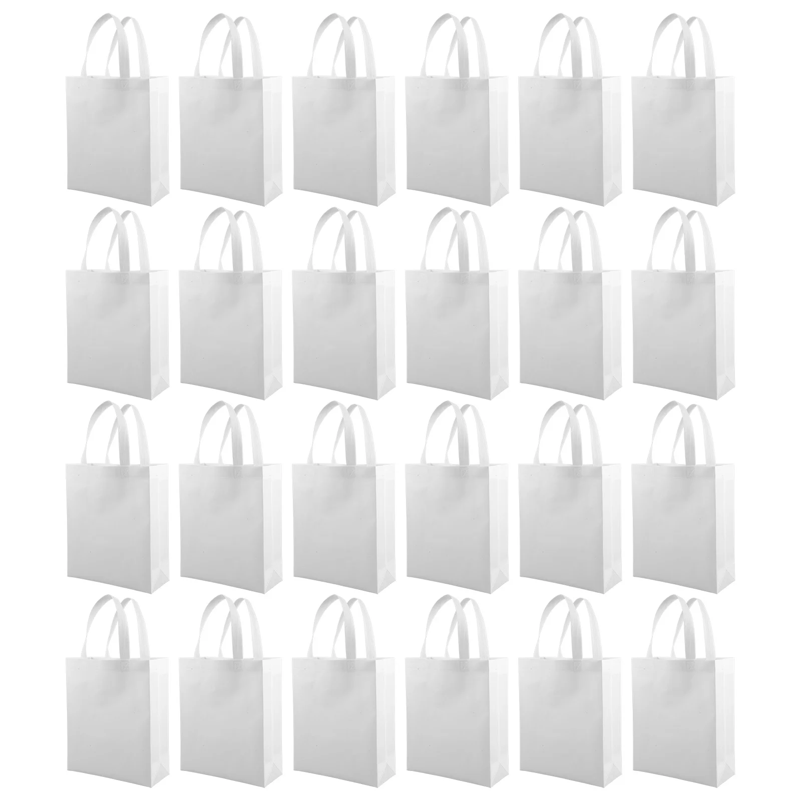 

30 Pcs Non Woven Tote Bag Non-woven Fabrics Storage Large Capacity Home Shopping Unique Handbag Portable