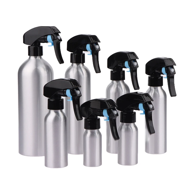 Premium Refillable Aluminum Sanitizer Spray Bottle - High-Quality, Corrosion-Resistant, Portable Pump Container