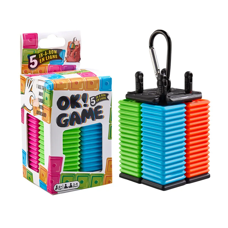 휴대용 퍼즐 고모쿠 게임 야외 장난감 탁상 게임 학생 보드 게임 인터랙티브 장난감 부모-자녀 상호작용 크리스마스 선물