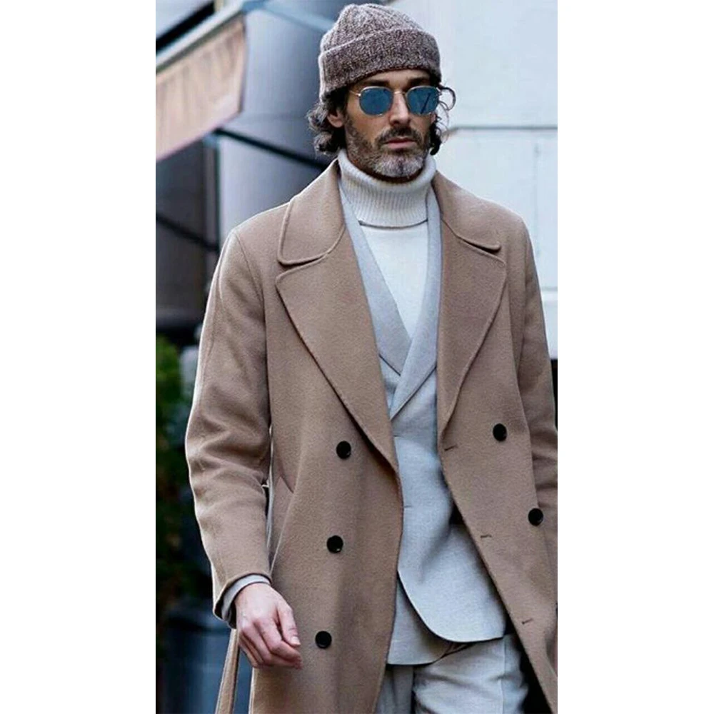 Рисунок 3 - Мужское зимнее пальто шерстяное