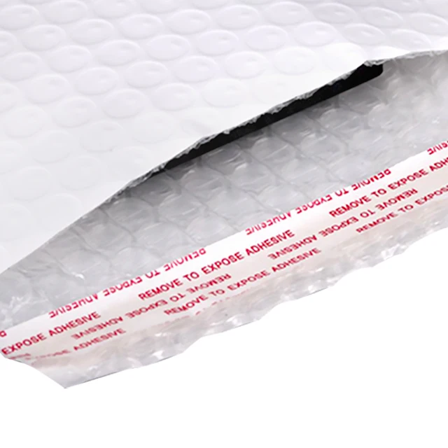 50Db Különböző Specifikációk Fehér Hab Boríték Táska Levelek Párnázott Buborék Levelezőzsák Rezgési - Image 5