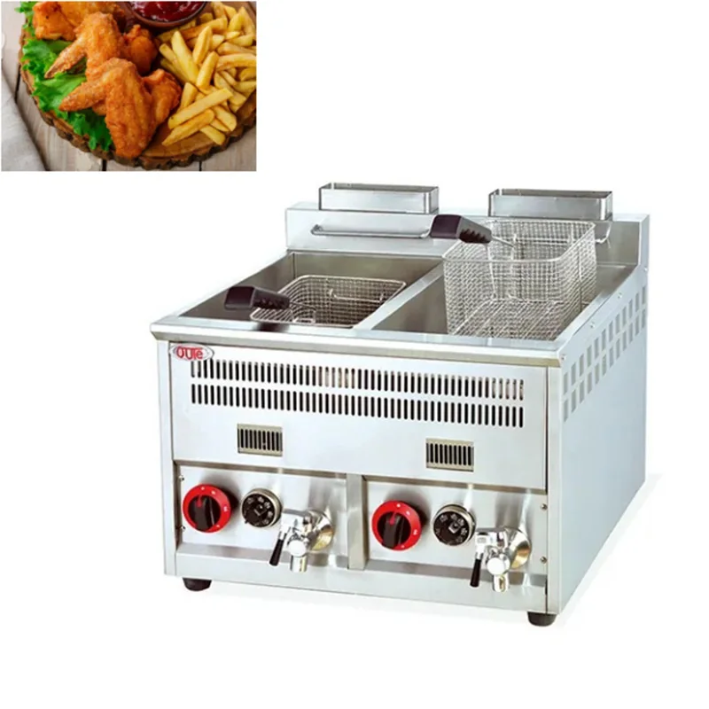 Industrial And Commercial Potato Chips Chicken Temperature Control Frying Pan Leisure Food Manufacturing Machine Frying Machine