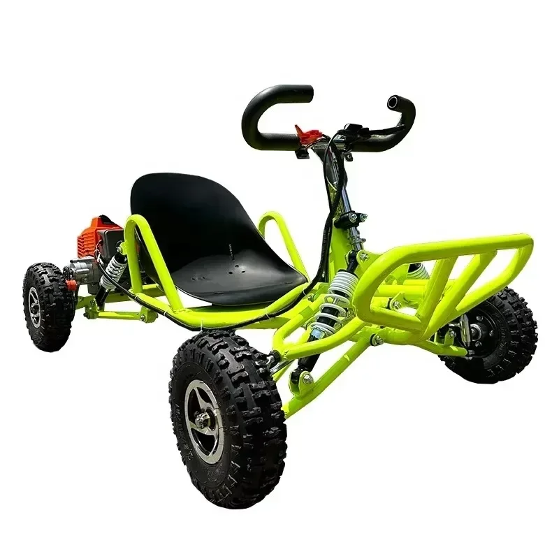 Go Kart, Mini Motocross, Single ATV, Adult Go Kart, Off-road 80cc 2-stroke Gasoline Engine 2.8 HP